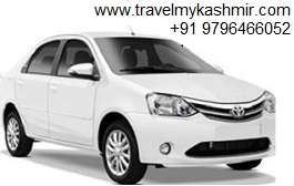 Taxi rates in Srinagar Jammu and Kashmir