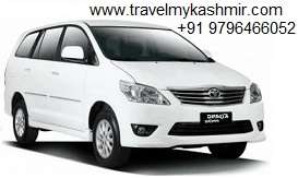 Taxi rates in Srinagar Jammu and Kashmir