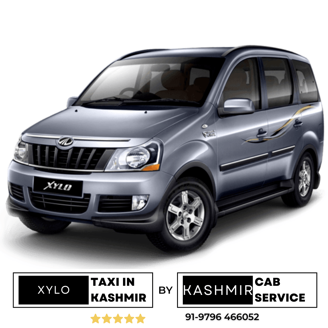 Xylo taxi cab service Srinagar in Kashmir by Kashmir Cab service by Travel my Kashmir