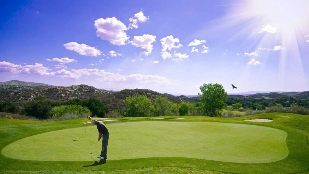 Golfing in Kashmir