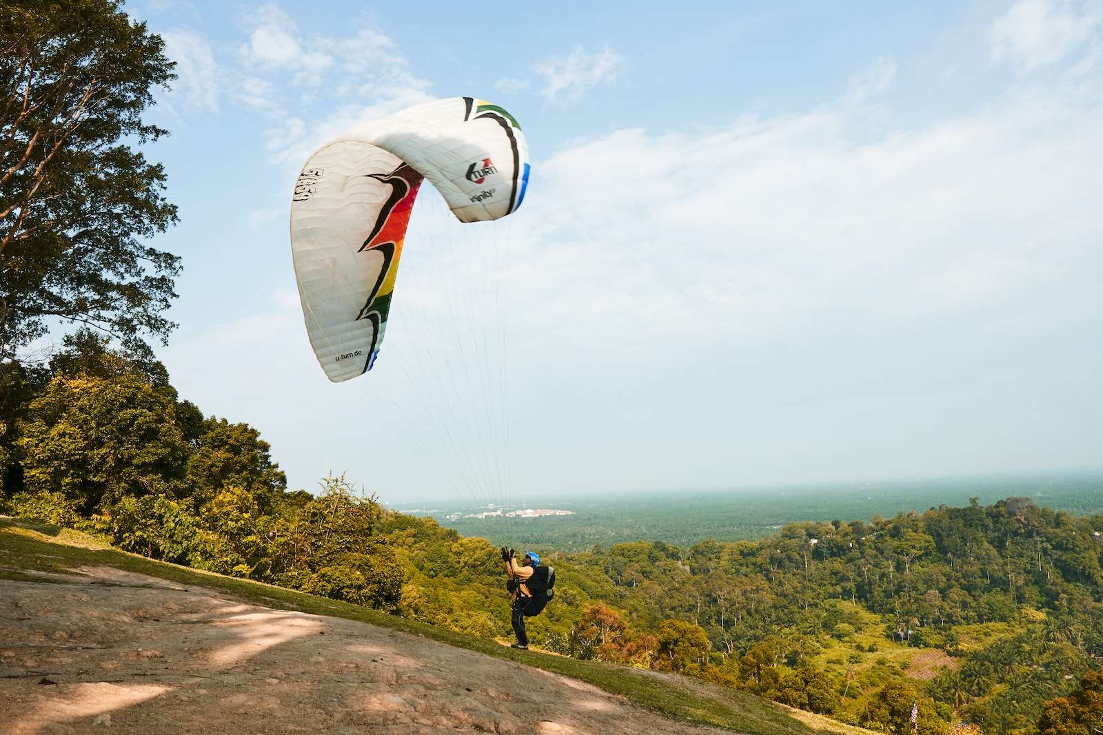 Paragliding in kashmir