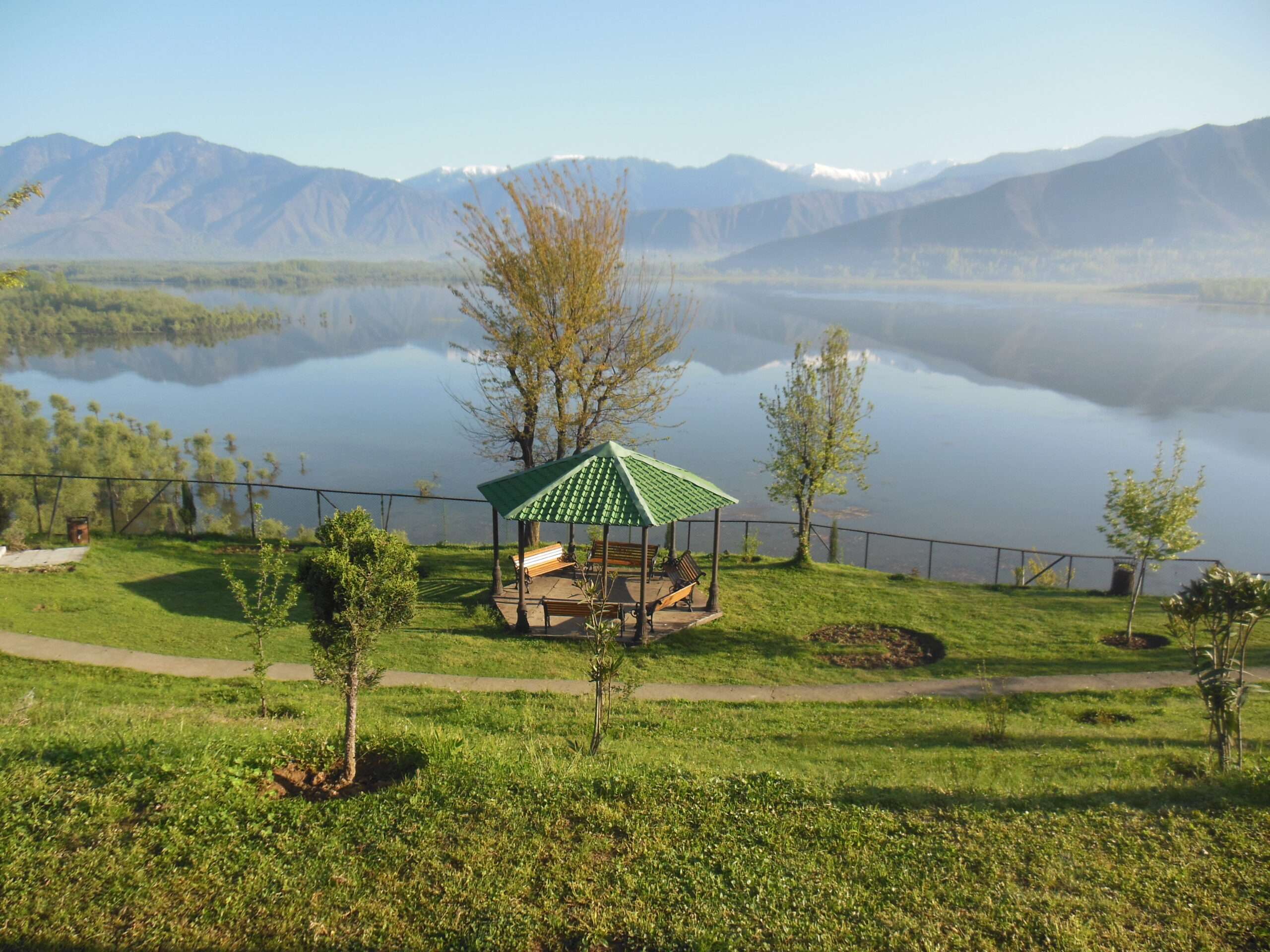 unexplored places in Kashmir, A view of beautiful Wular Lake (Asia's largest fresh water lake)