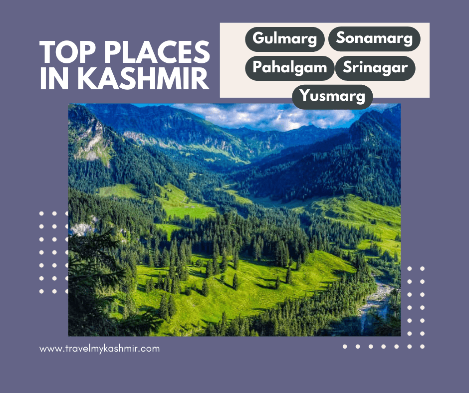 Top places in kashmir