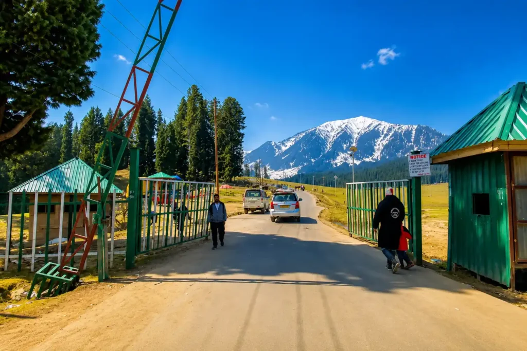 Entry point of Doodhpathri Kashmir