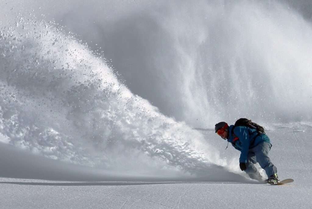 snowboarding in Gulmarg