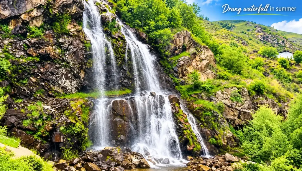 Drung-Waterfall-in-Summer- Travel guide