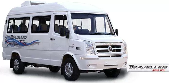 Tempo traveller cab service Kashmir