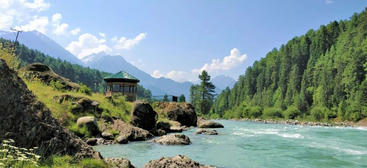 A view of Lidder river in Pahalgam | Kashmir in May