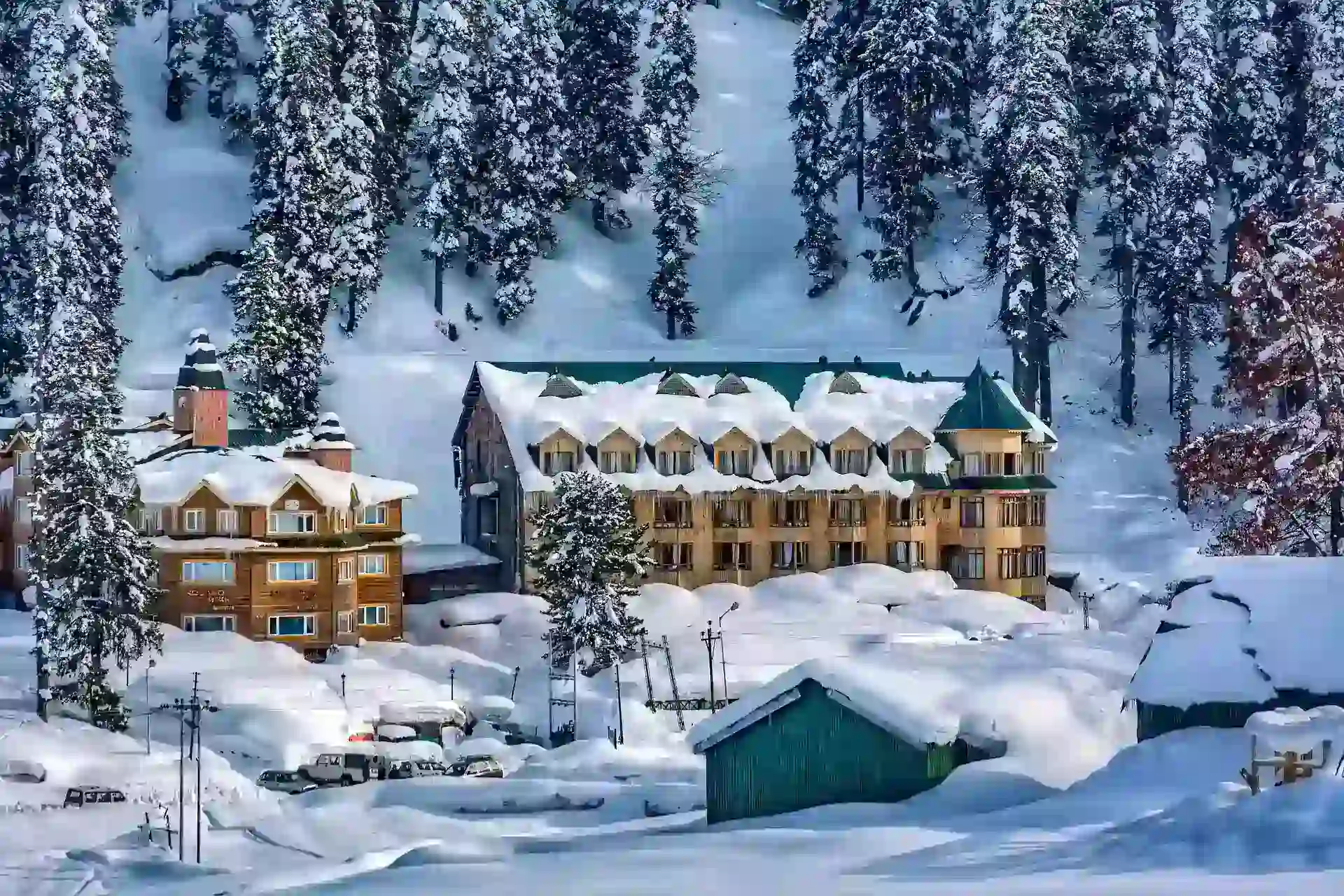 Gulmarg in winter