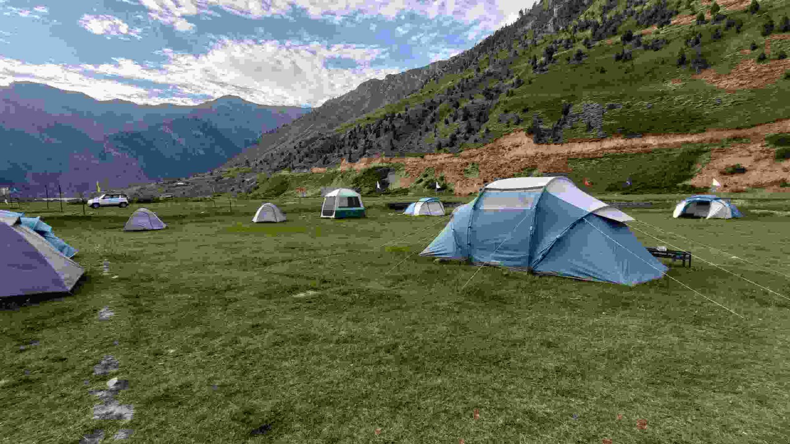 Gurez tent Kishenganaga Gurez Valley Kashmir