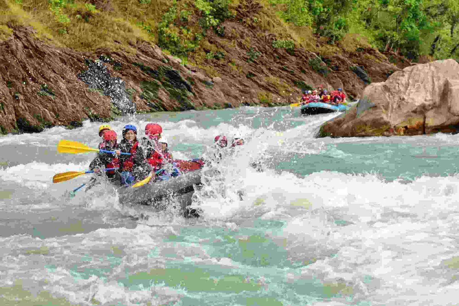 River rafting in Pahalgam