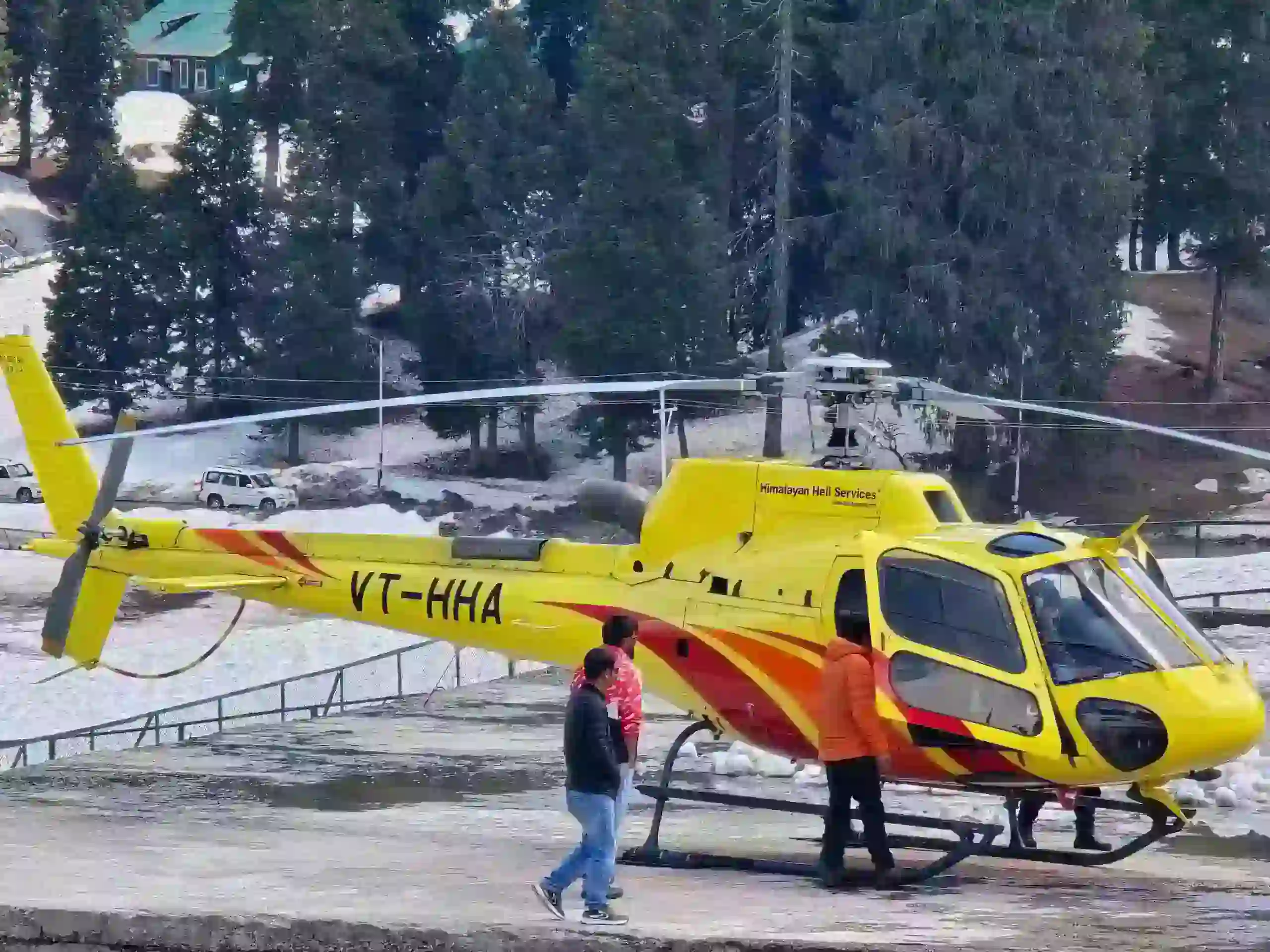 helicopter booking in gulmarg-