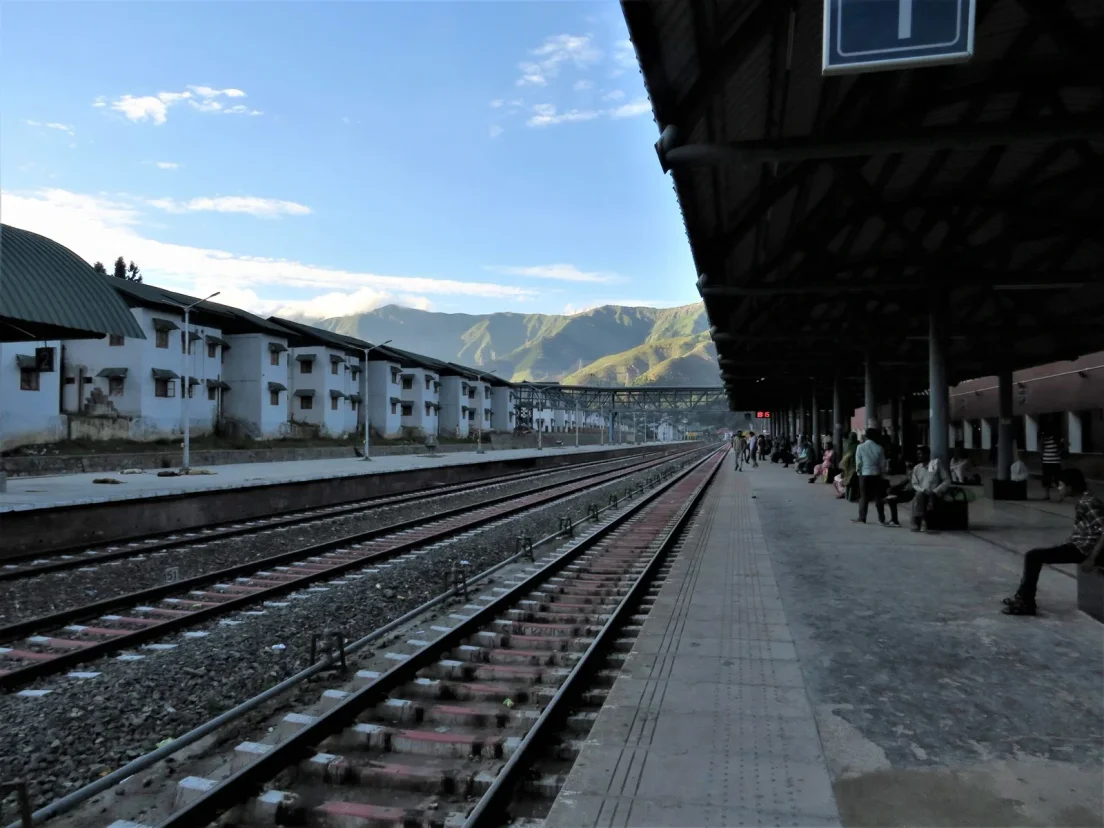 Banihal railway station- Banihal to srinagar train