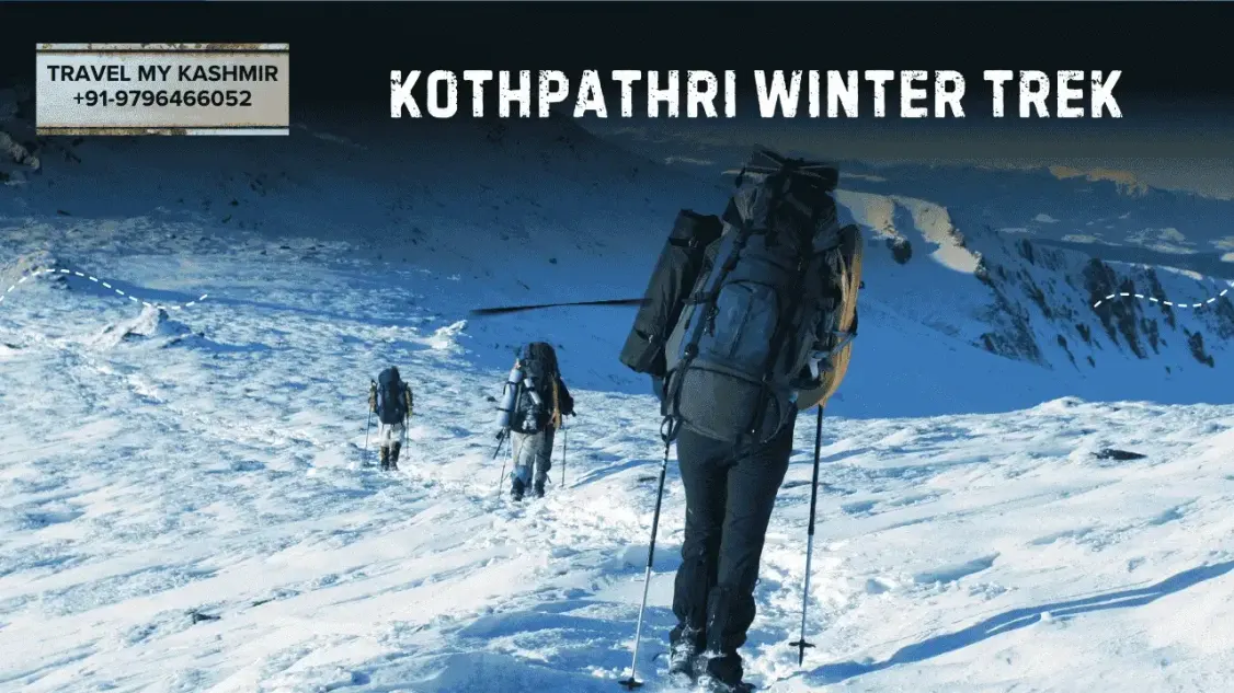 KothPathri Winter Trek- winter treks in kashmir