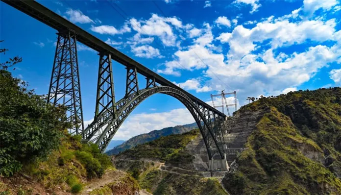 Chenab Rail bridge