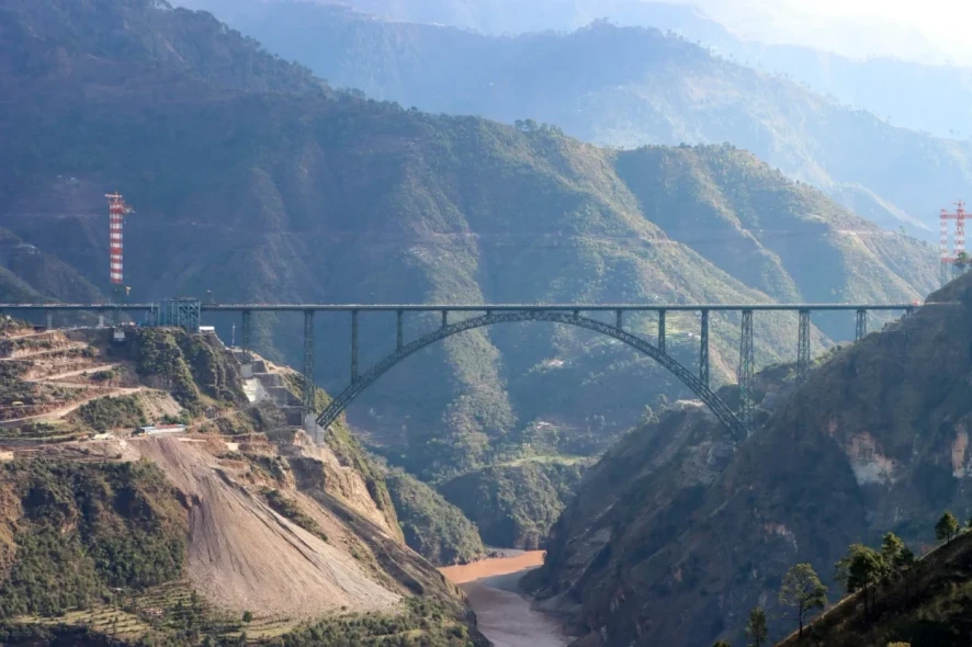 Chenab Rail bridge