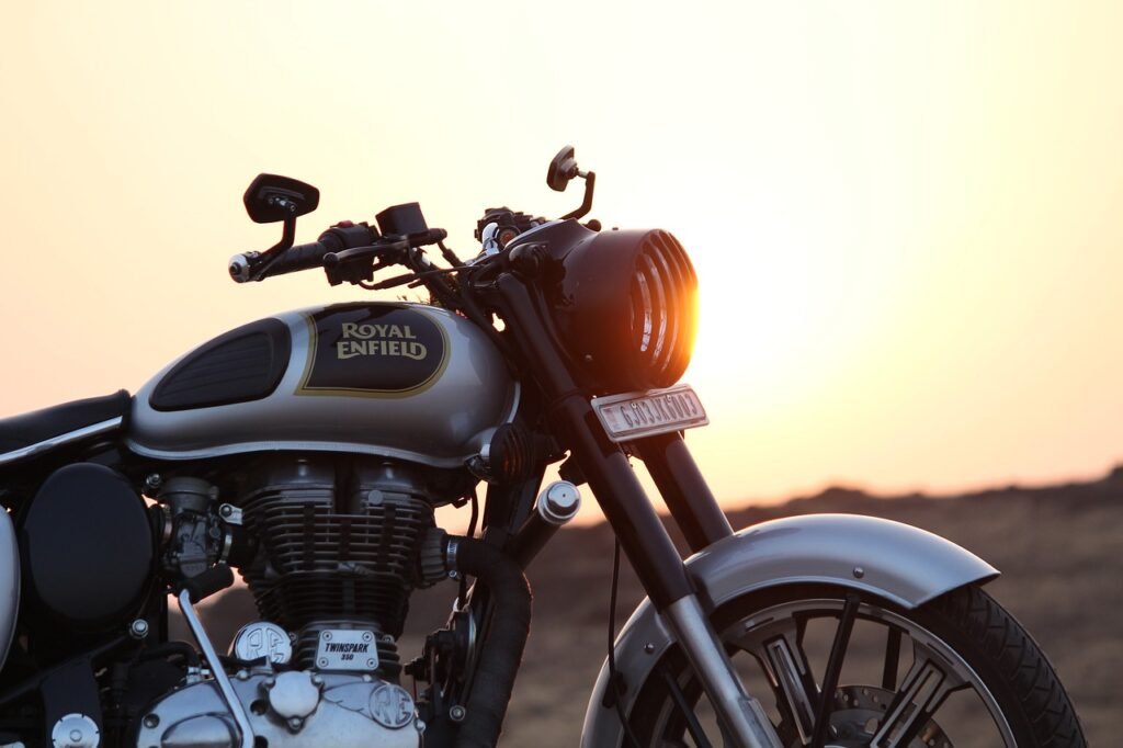 royal enfield, bullet, bike, motorcycle, offroad, royal, enfield, classic, vintage motorcycles, ride, nature, riding, sunset, sun, sunlight