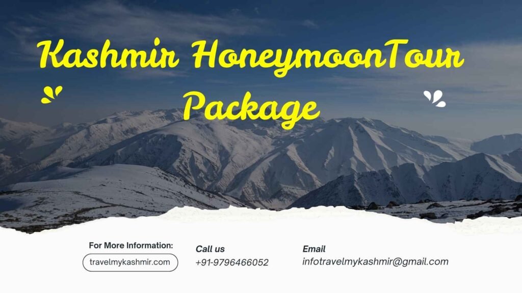 Kashmir honeymoon tour packages by Travel My Kashmir