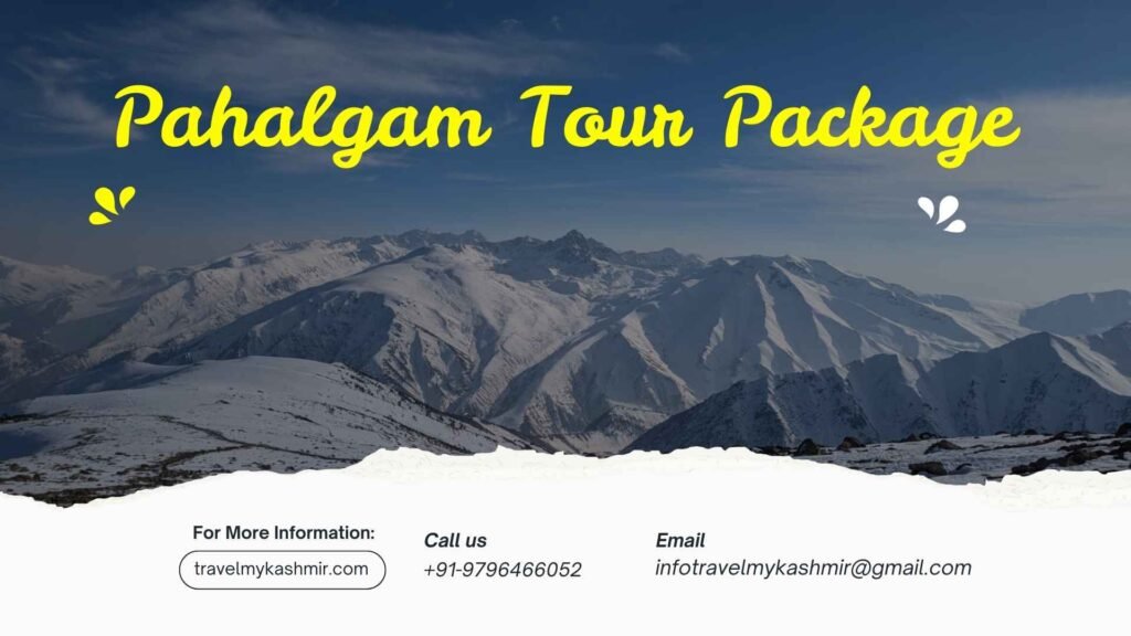 Pahalgam Tour packages by Travel My Kashmir