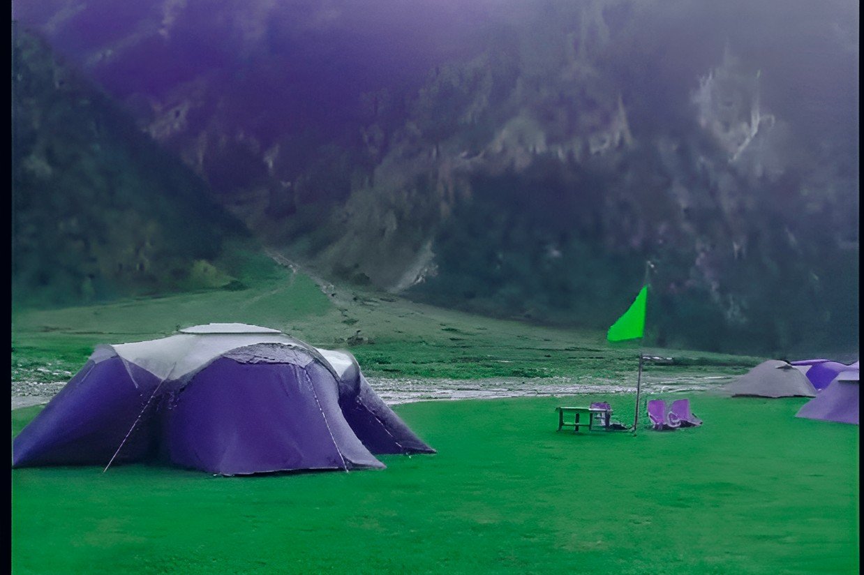 Dawar village camping site