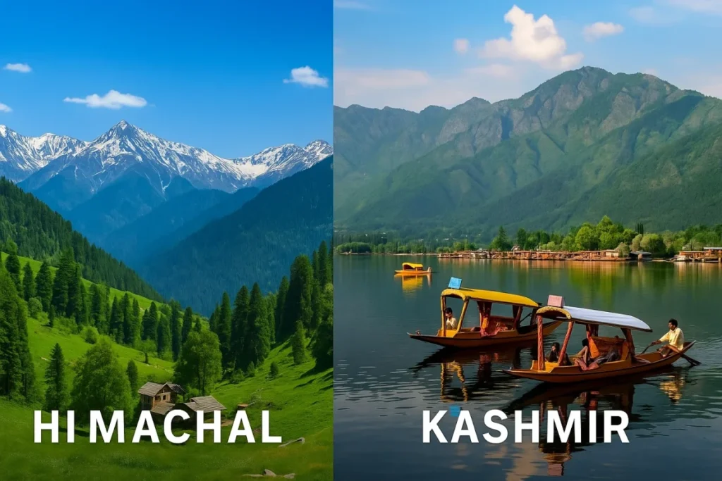 Kashmir vs Himachal – which is better for honeymoon?