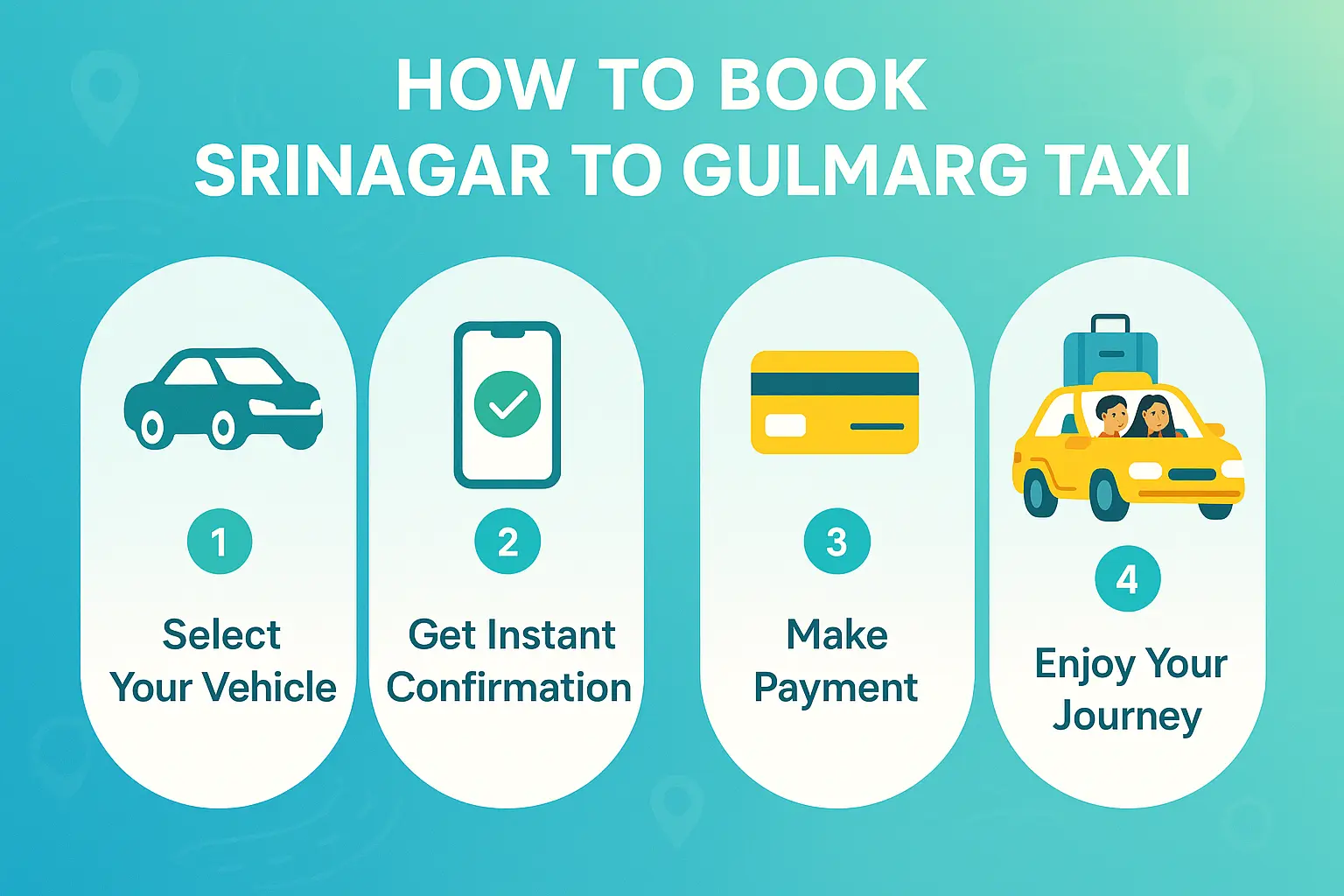 How to book Srinagar to gulmarg taxi - Travel My Kashmir