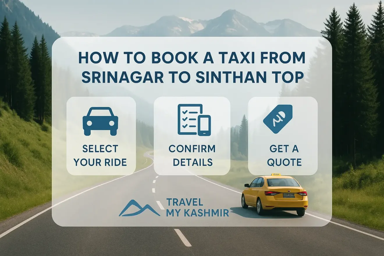 Srinagar to Sinthan Top taxi booking- Travel My Kashmir