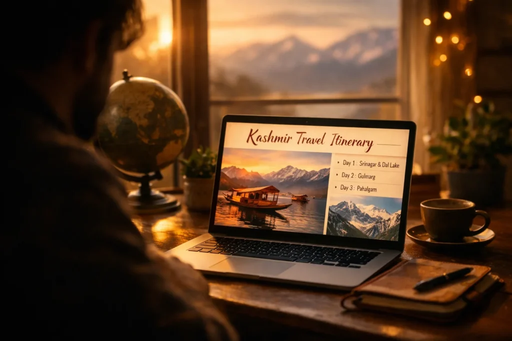 How to plan a kashmir trip