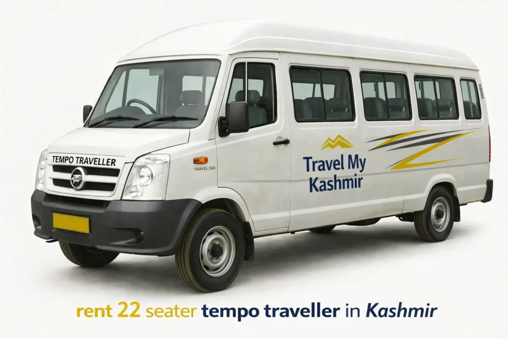 22 seater tempo traveller in Kashmir