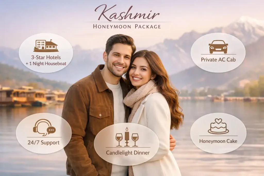 8 Days Kashmir Honeymoon Package by Travel My Kashmir