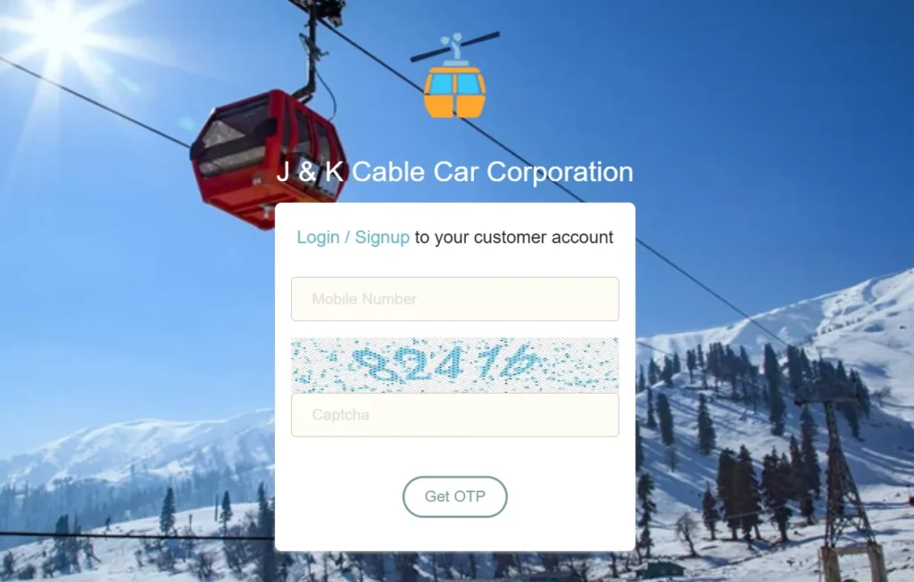 How to book Gulmarg gondola tickets