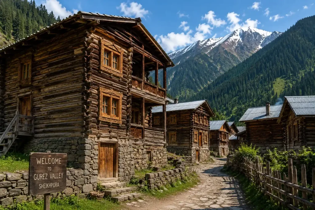 Traditional Log-Wood Architecture in Gurez Villages