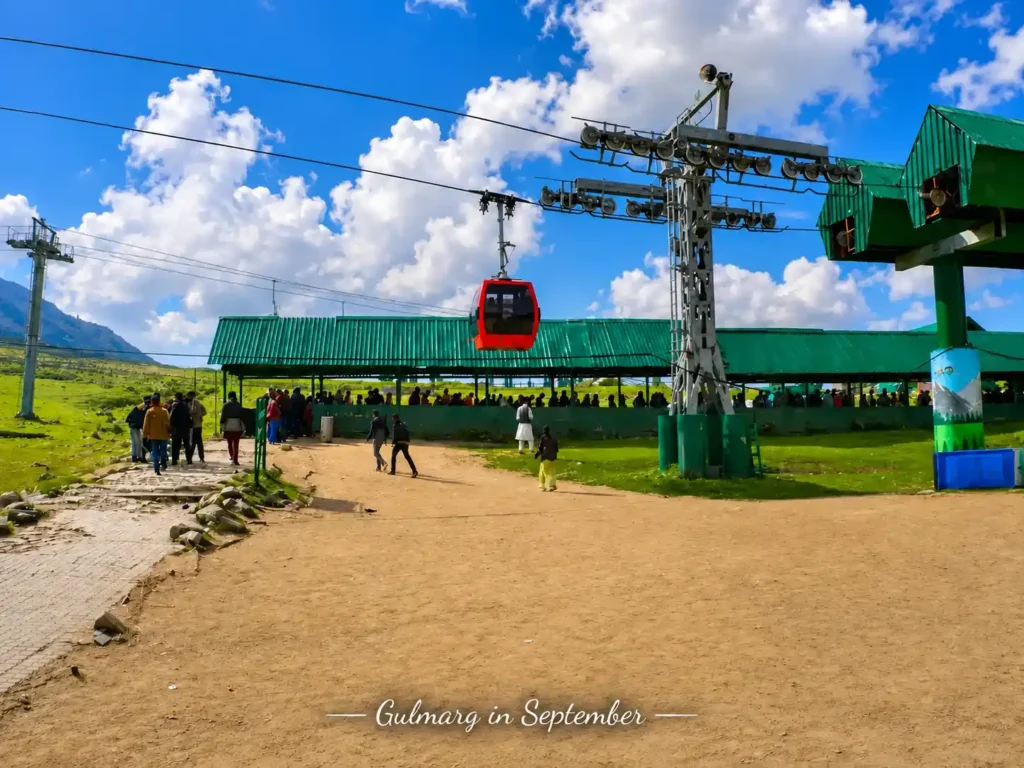 How Gulmarg looks in September