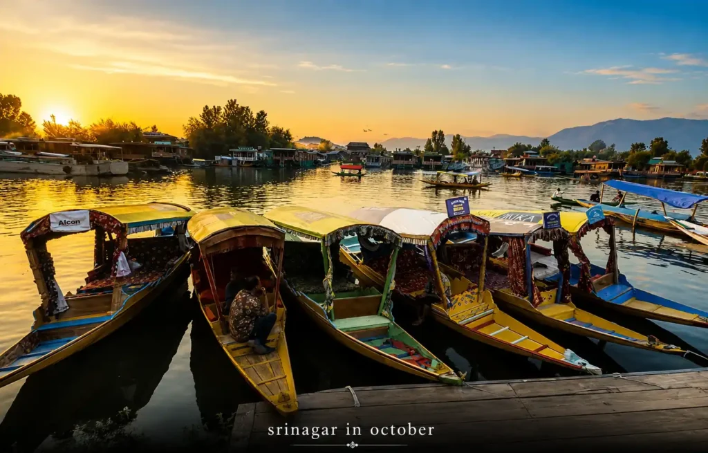 Srinagar in October