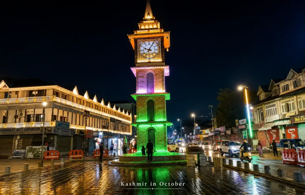 Srinagar in October- kashmir in october
