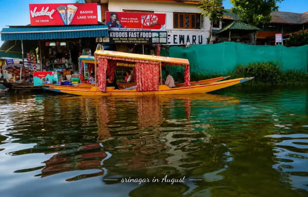 Srinagar in September- Kashmir in September travel guide