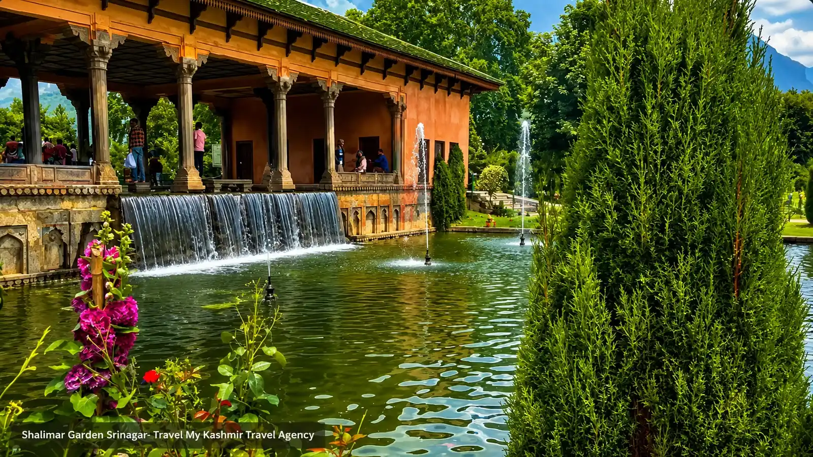Pavilion at Shalimar Bagh, Srinagar