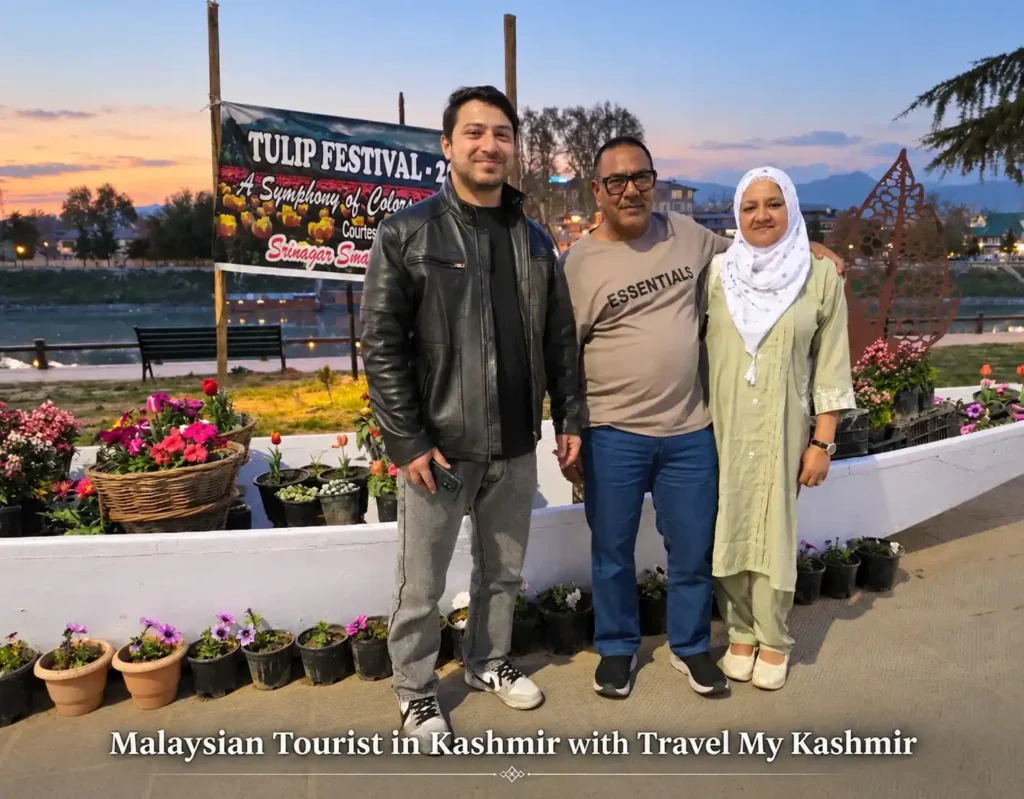 Malaysian Tourist in Kashmir with Travel My Kashmir- Kashmir Tour Packages from Malaysia