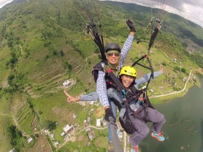 Kashmir paragliding