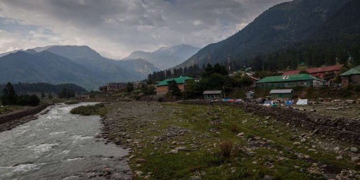 Beautiful view chandanwari pahalgam
