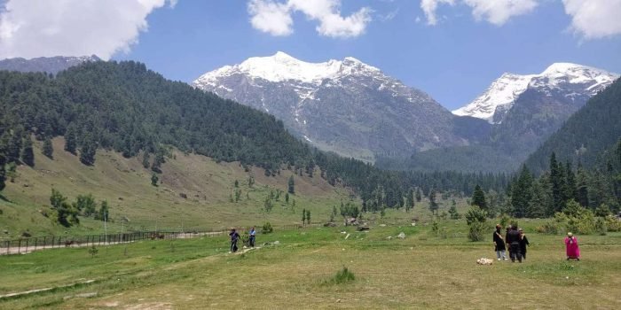 A beautiful view of Aru valley Pahalgam