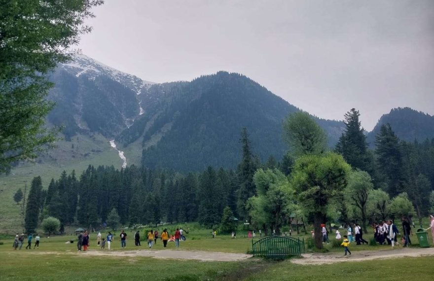 A beautiful view of Betaab valley Pahalgam