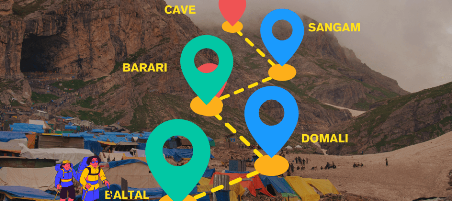 Amarnath yatra Baltal route