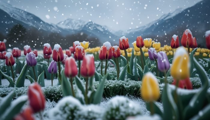 Tulip garden kashmir 2025