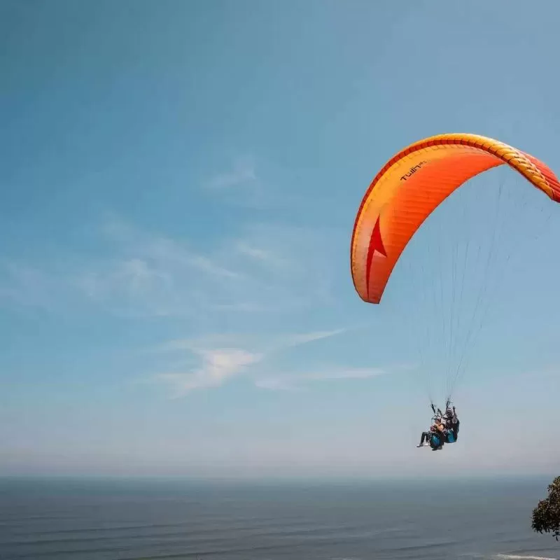 Paragliding in kashmir