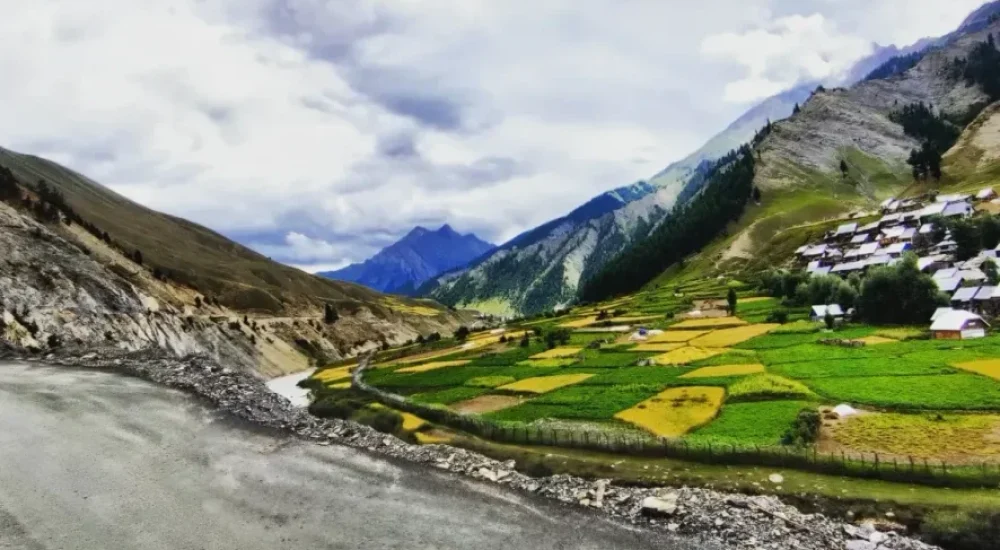 Tulail valley road view Tulail valley road view